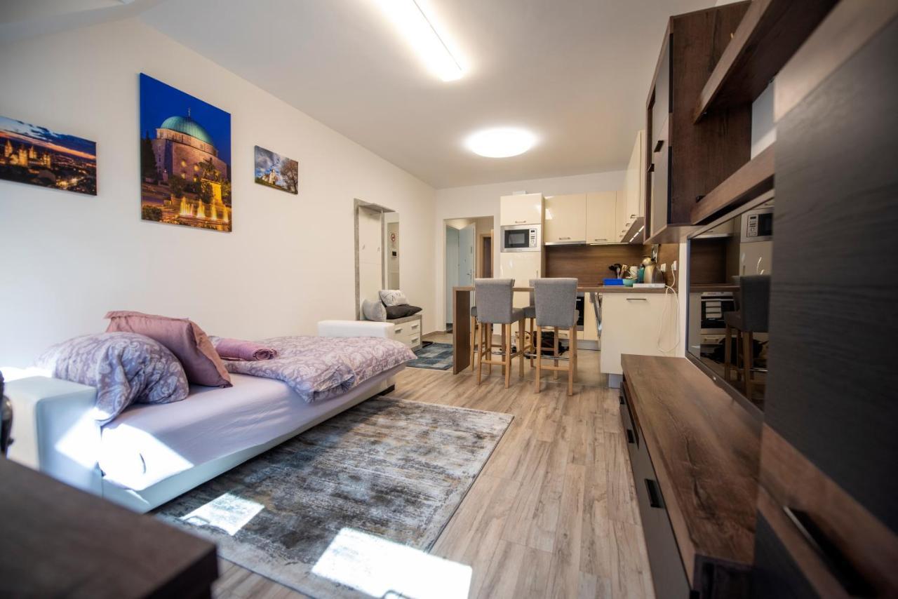 Zsuka Apartman Free Parking Печ Екстер'єр фото
